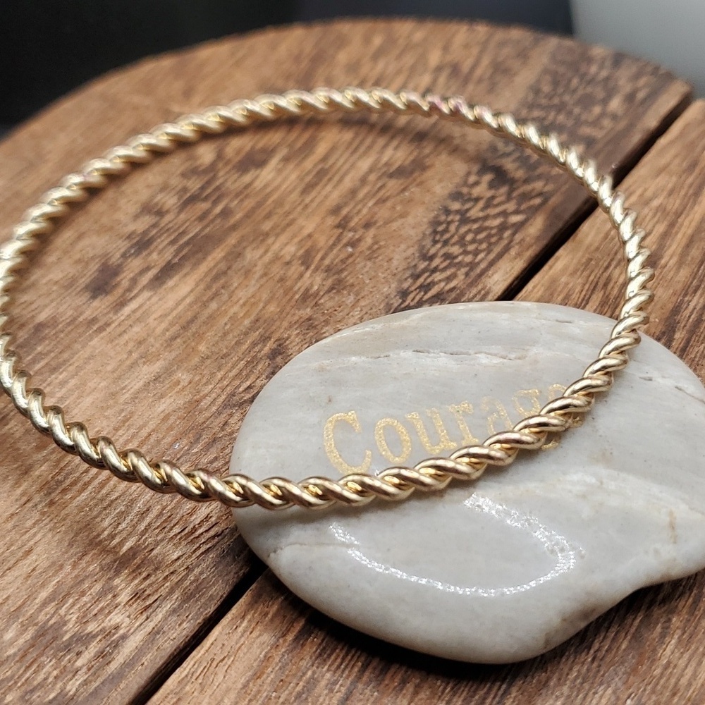 B2627 celtic twist Greek bracelet‎